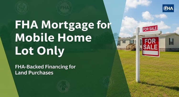 FHA Mortgage for Mobile Home Lot Only: FHA Mortgage Program Overview